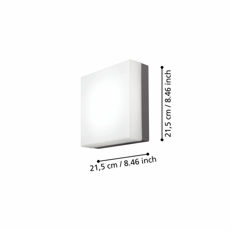 Utvendig vegg-/taklampe Sonella - Antrasitt - Hage - Utemiljø - Veranda & terrasse - Verandabelysning