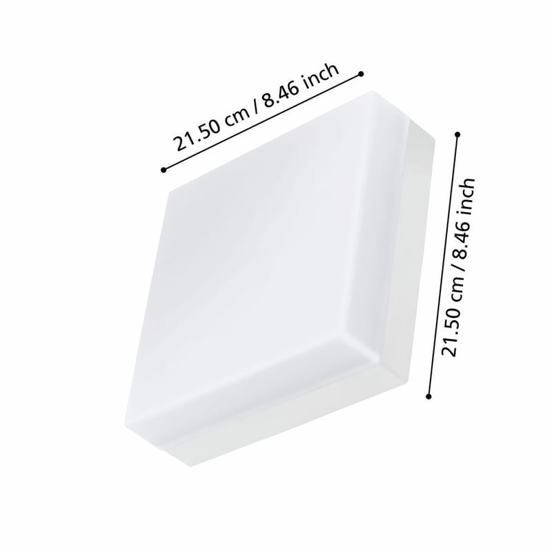 Utvendig vegg-/taklampe Sonella - Hvit - Hage - Utemiljø - Veranda & terrasse - Verandabelysning