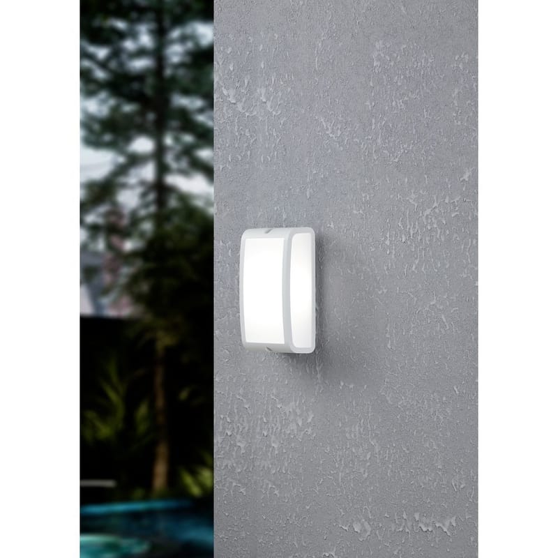 Utvendig vegglampe Camarda - Hvit - Hage - Utemiljø - Entré - Entrébelysning