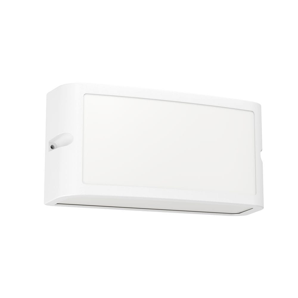 Utvendig vegglampe Camarda - Hvit