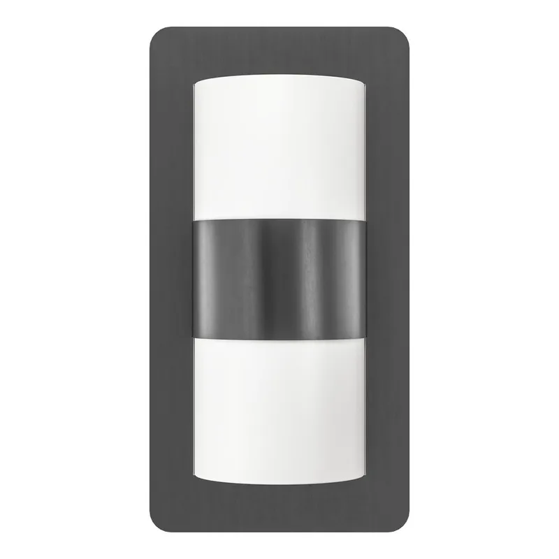 Utvendig vegglampe Cistierna - Antrasitt/Hvit - Hage - Utemiljø - Entré - Entrébelysning