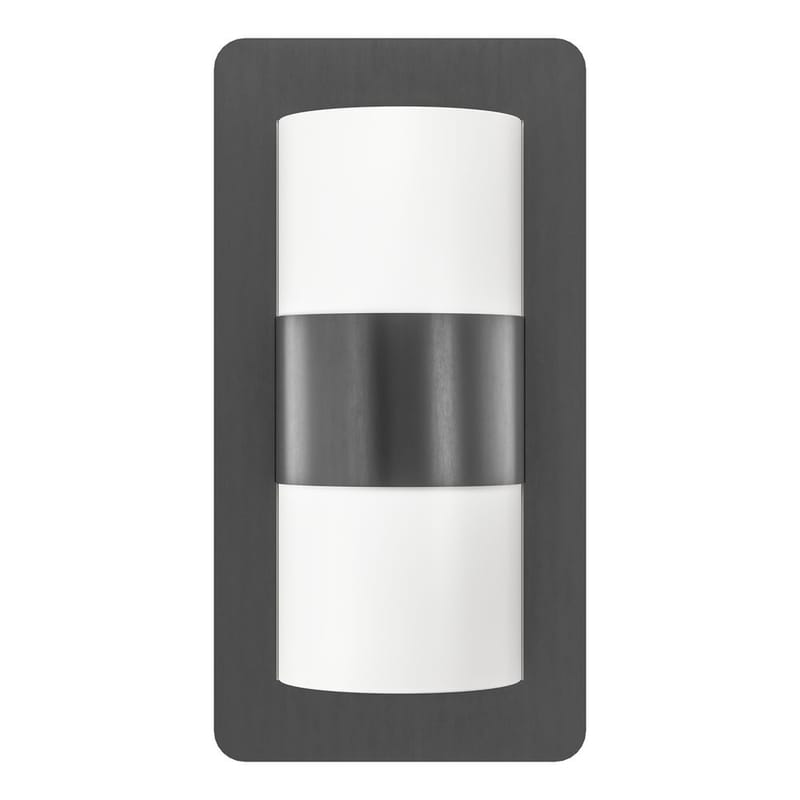 Utvendig vegglampe Cistierna - Antrasitt/Hvit - Hage - Utemiljø - Entré - Entrébelysning