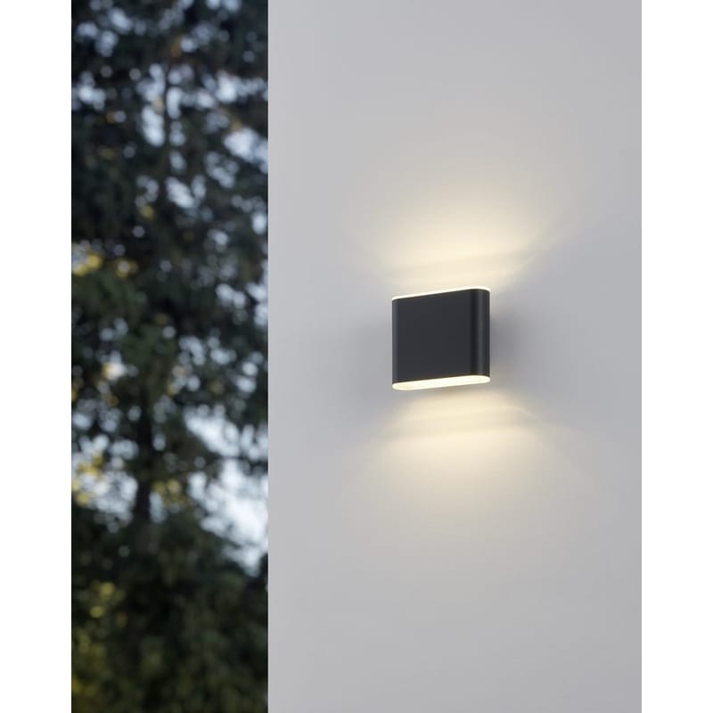 Utvendig vegglampe Grutti - Antrasitt - Hage - Utemiljø - Entré - Entrébelysning