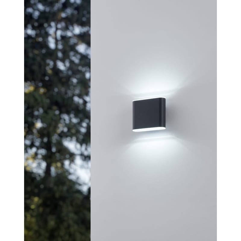 Utvendig vegglampe Grutti - Antrasitt - Hage - Utemiljø - Entré - Entrébelysning