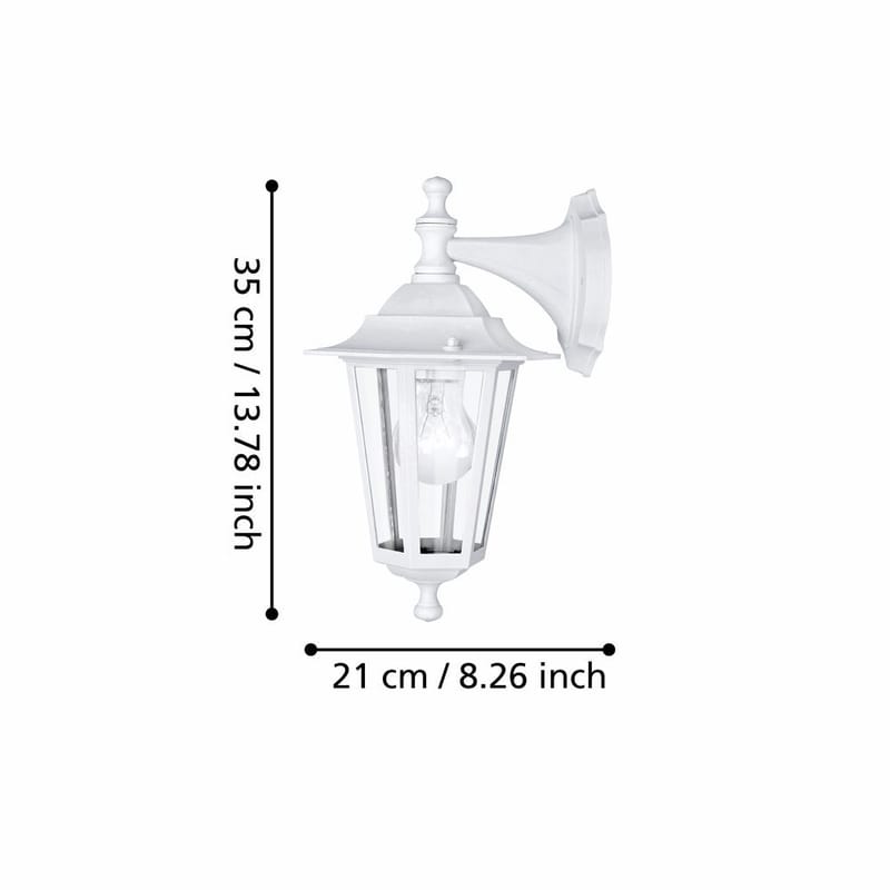 Utvendig vegglampe Laterna - 35 cm - Hage - Utemiljø - Entré - Entrébelysning
