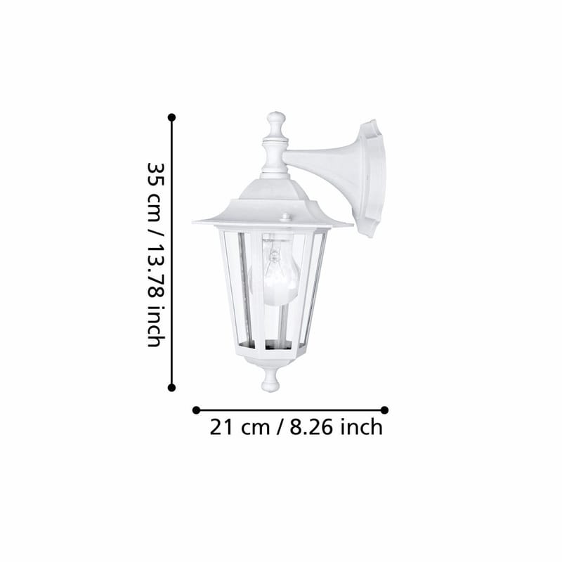Utvendig vegglampe Laterna - 35 cm - Hage - Utemiljø - Veranda & terrasse - Verandabelysning