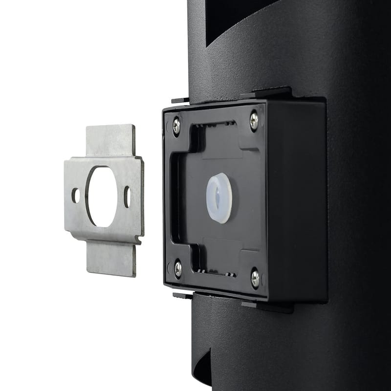 Utvendig vegglampe Montarello - Sort - Hage - Utemiljø - Entré - Entrébelysning