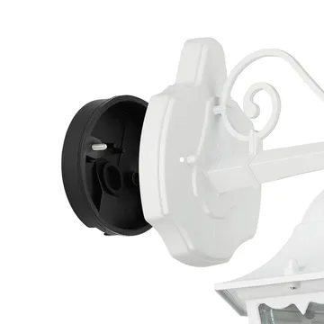 Utvendig vegglampe Navedo Nedovervendt - Hvit - Hage - Utemiljø - Entré - Entrébelysning