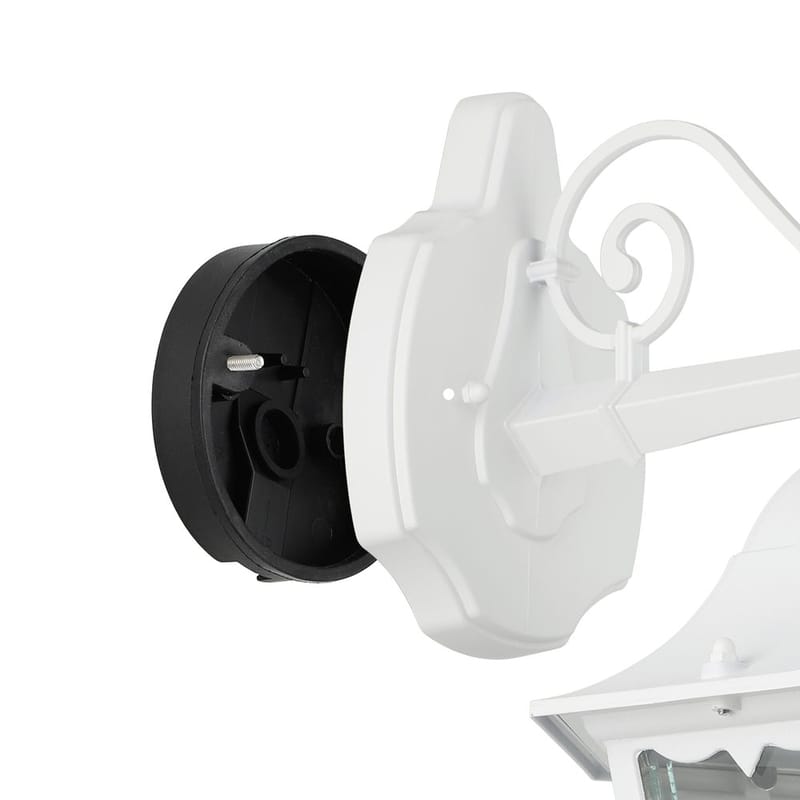 Utvendig vegglampe Navedo Nedovervendt - Hvit - Hage - Utemiljø - Entré - Entrébelysning