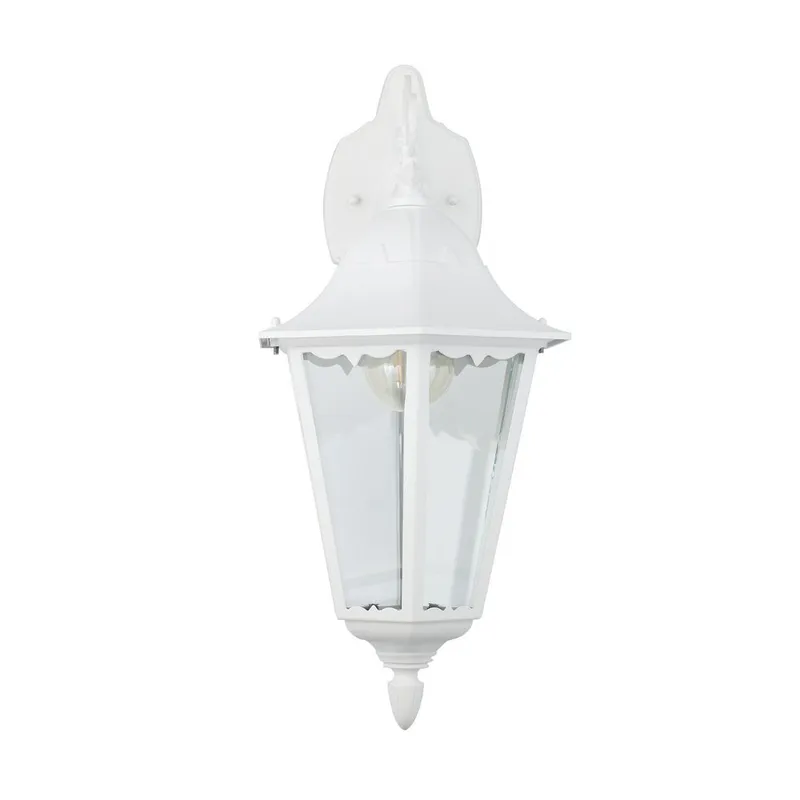 Utvendig vegglampe Navedo Nedovervendt - Hvit - Hage - Utemiljø - Entré - Entrébelysning