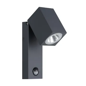 Utvendig vegglampe Sakeda med sensor - Antrasitt - Hage - Utemiljø - Entré - Entrébelysning
