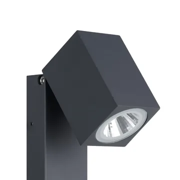 Utvendig vegglampe Sakeda med sensor - Antrasitt - Hage - Utemiljø - Entré - Entrébelysning