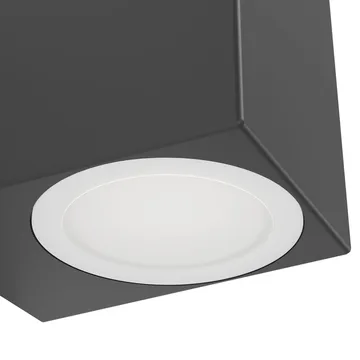 Vegglampe Jabaga med 2 lamper - 15,5 cm - Hage - Utemiljø - Entré - Entrébelysning
