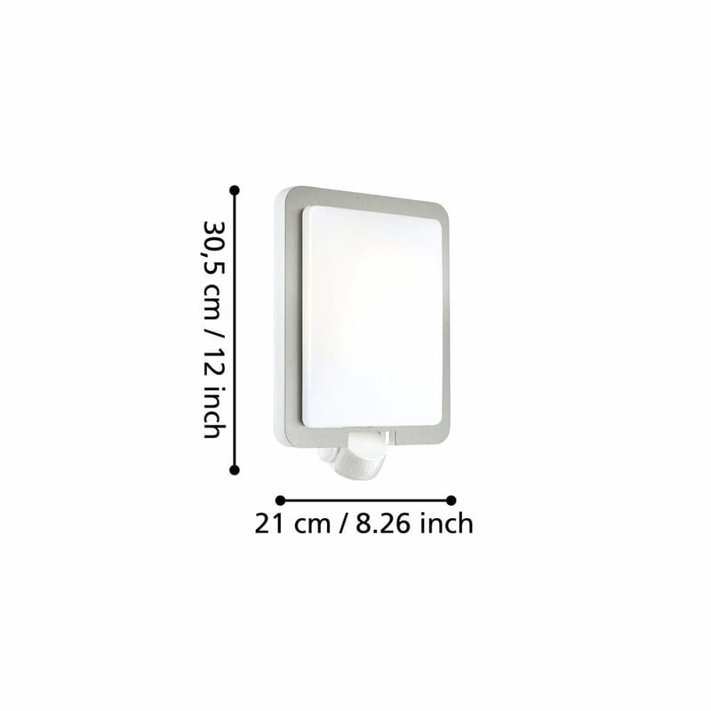 Vegglampe Mussotto - 30,5 cm - Hage - Utemiljø - Entré - Entrébelysning