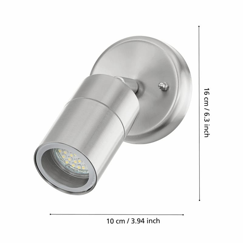 Vegglampe Stockholm - 10 cm - Hage - Utemiljø - Veranda & terrasse - Verandabelysning