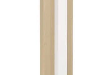 Vegglampe Utendørsbelysning Eglo Bitetto - Hvit/Brun - Hage - Utemiljø - Veranda & terrasse - Verandabelysning
