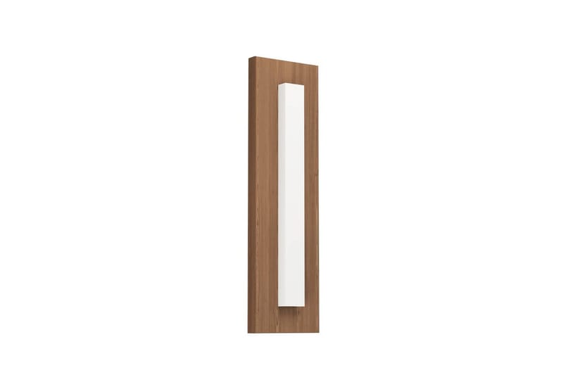 Vegglampe Utendørsbelysning Eglo Bitetto - Hvit/Brun - Hage - Utemiljø - Veranda & terrasse - Verandabelysning