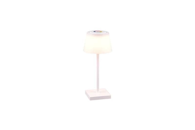 Trio Lighting Sanchez LED utendørs bordlampe hvit oppladbar - Hage - Utemiljø - Veranda & terrasse - Verandabelysning