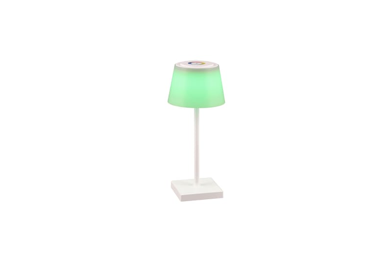 Trio Lighting Sanchez LED utendørs bordlampe hvit oppladbar - Hage - Utemiljø - Veranda & terrasse - Verandabelysning