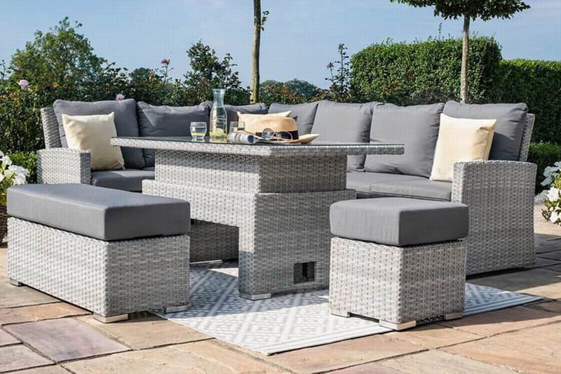 Ascot Sofagruppe Grå - Hage - Utemiljø - Veranda & terrasse - Verandamøbler