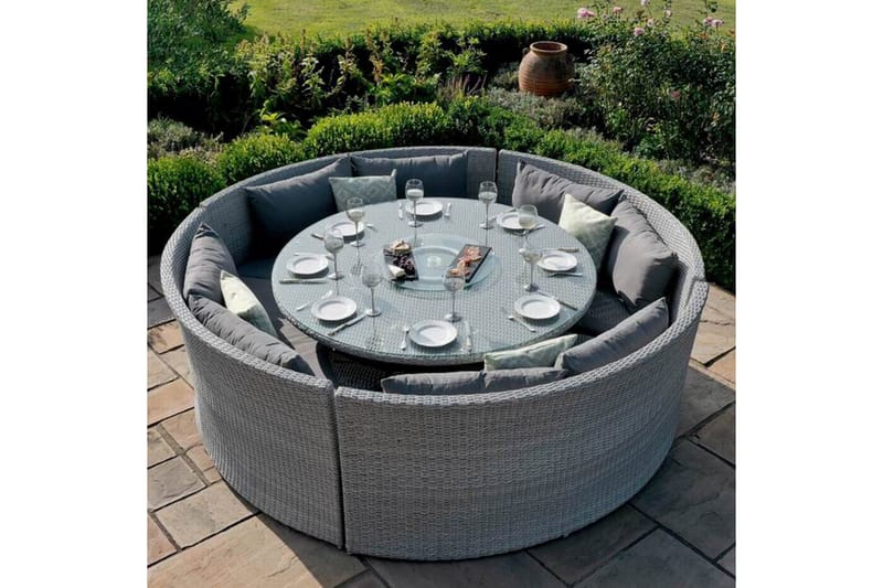 Ascot Sofagruppe Grå - Hage - Utemiljø - Veranda & terrasse - Verandamøbler
