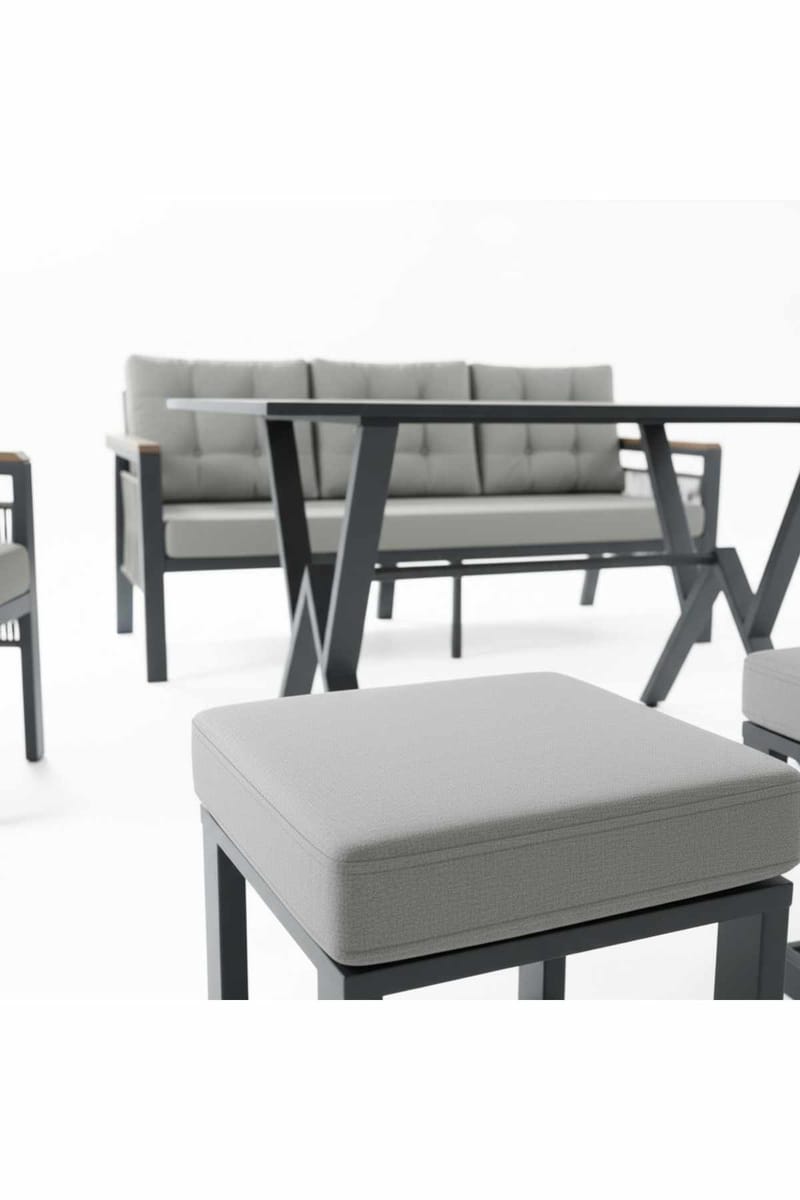 Garden Lounge Set Atelier Del Sofa - Hage - Utemiljø - Veranda & terrasse - Verandamøbler