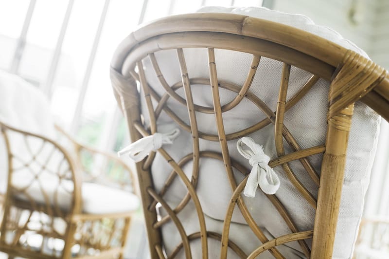 Hillerstorp Fårö sofagruppe utendørs 4-seters - Svarthvit - Hage - Utemiljø - Veranda & terrasse - Verandamøbler