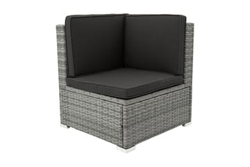 Lingäl 5-seters Loungegruppe - Grå - Hage - Utemiljø - Veranda & terrasse - Verandamøbler