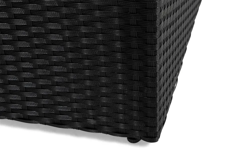 Mendoza sofagruppe 4-seters svart - Svart / svarte puter - Hage - Utemiljø - Veranda & terrasse - Verandamøbler