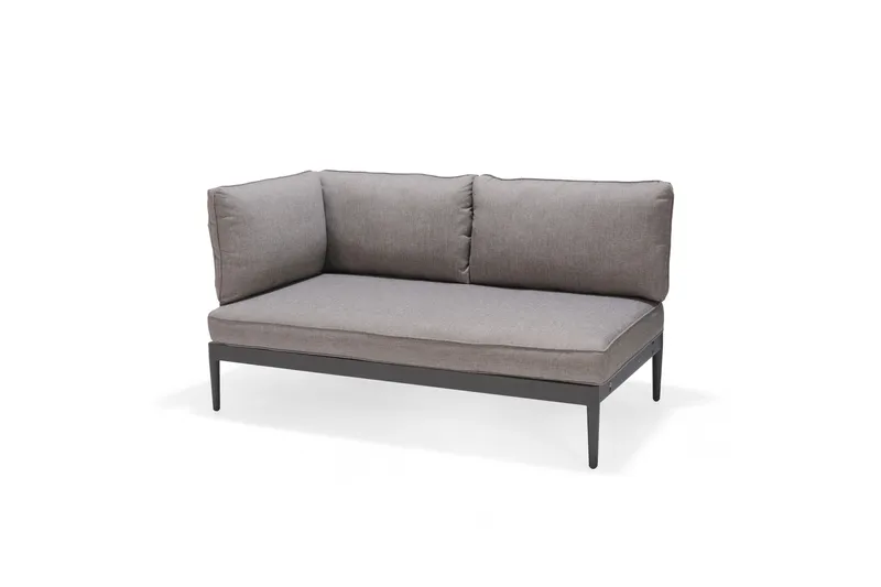 Panjin Loungegruppe 4-seter Svart - Lifestyle Garden - Hage - Utemiljø - Veranda & terrasse - Verandamøbler