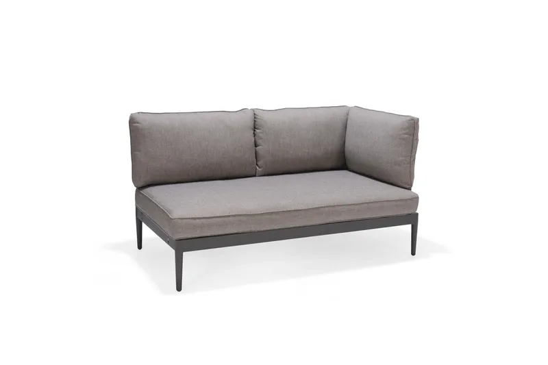 Panjin Loungegruppe 4-seter Svart - Lifestyle Garden - Hage - Utemiljø - Veranda & terrasse - Verandamøbler