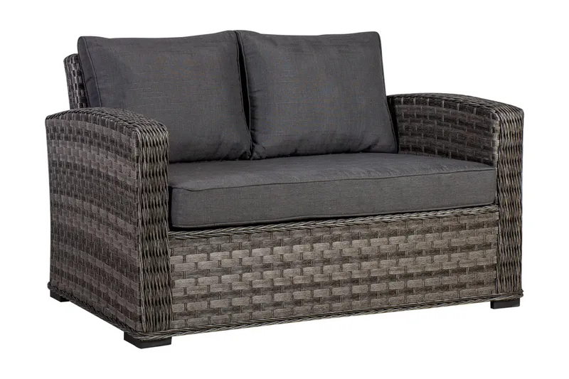 Sofa GENEVA 2-seter 129x78xH78cm grå, undefined