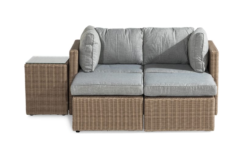 Zambia Sofagruppe - Beige/Grå - Hage - Utemiljø - Veranda & terrasse - Verandamøbler