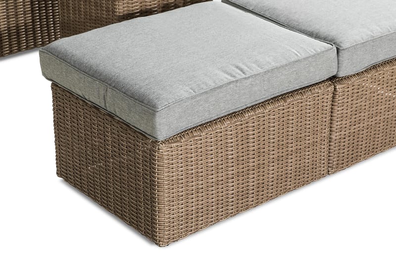 Zambia Sofagruppe - Beige/Grå - Hage - Utemiljø - Veranda & terrasse - Verandamøbler