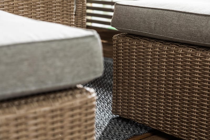 Zambia Sofagruppe - Beige/Grå - Hage - Utemiljø - Veranda & terrasse - Verandamøbler