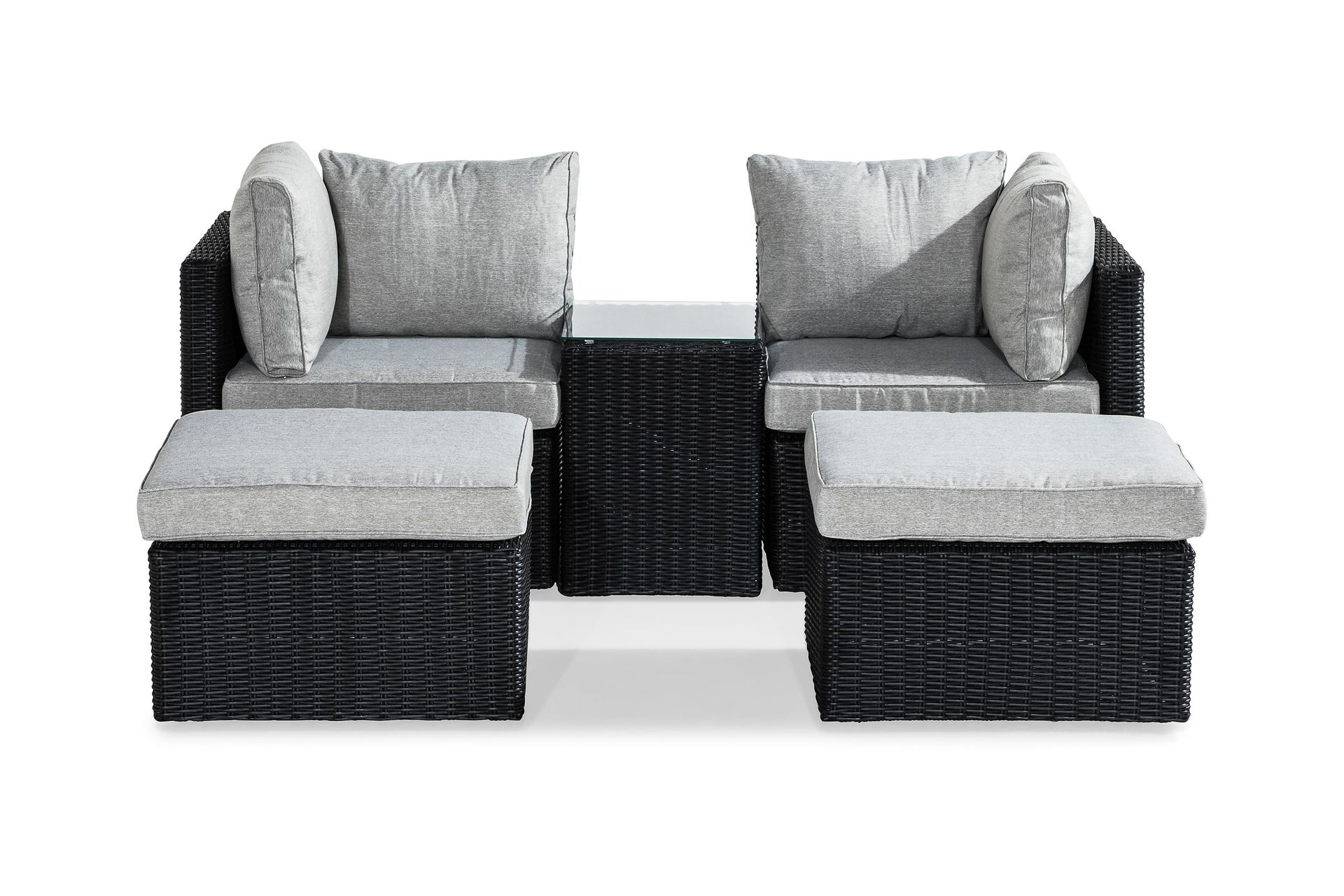 Zambia Sofagruppe - Beige/Grå - Hage - Utemiljø - Veranda & terrasse - Verandamøbler