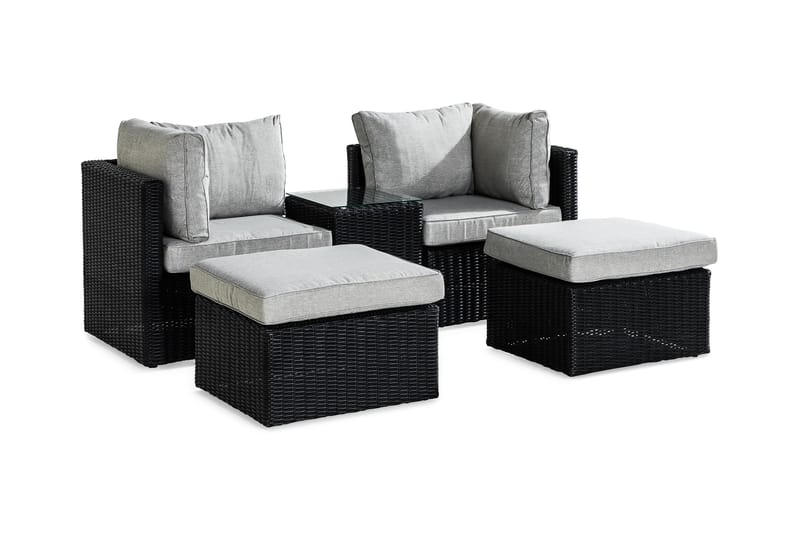 Zambia Sofagruppe - Beige/Grå - Hage - Utemiljø - Veranda & terrasse - Verandamøbler