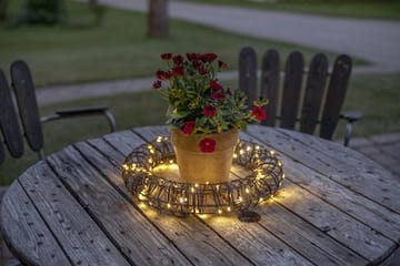 Vicke Wreath utendørs dekorasjonsbelysning 40 cm - brun - Hage - Utemiljø - Veranda & terrasse - Verandabelysning