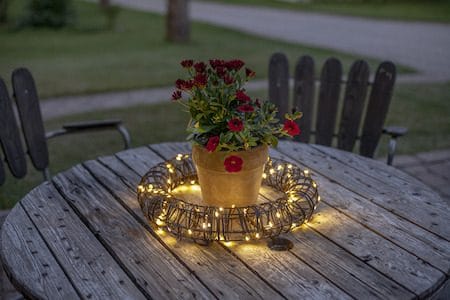 Vicke Wreath utendørs dekorasjonsbelysning 40 cm - brun - Hage - Utemiljø - Veranda & terrasse - Verandabelysning