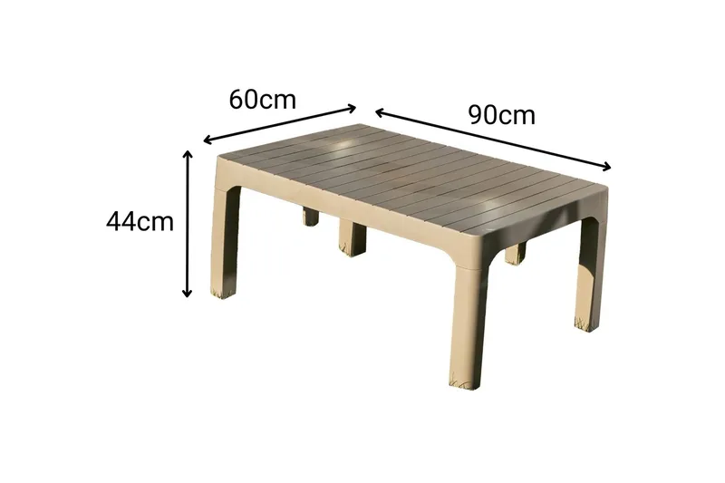 Vomira Loungegruppe utendørs - Desert Beige - Hage - Utemiljø - Veranda & terrasse - Verandamøbler