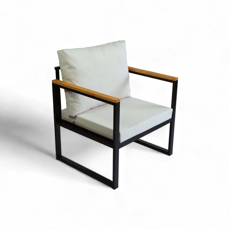 Zevric 4-seters Sofagruppe Utendørs - Beige - Hage - Utemiljø - Veranda & terrasse - Verandamøbler