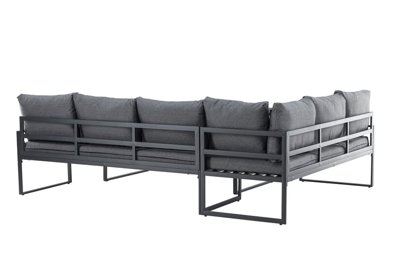 Zingaro Sofagruppe Utendørs 4-seter - Svart/Grå - Hage - Utemiljø - Veranda & terrasse - Verandamøbler