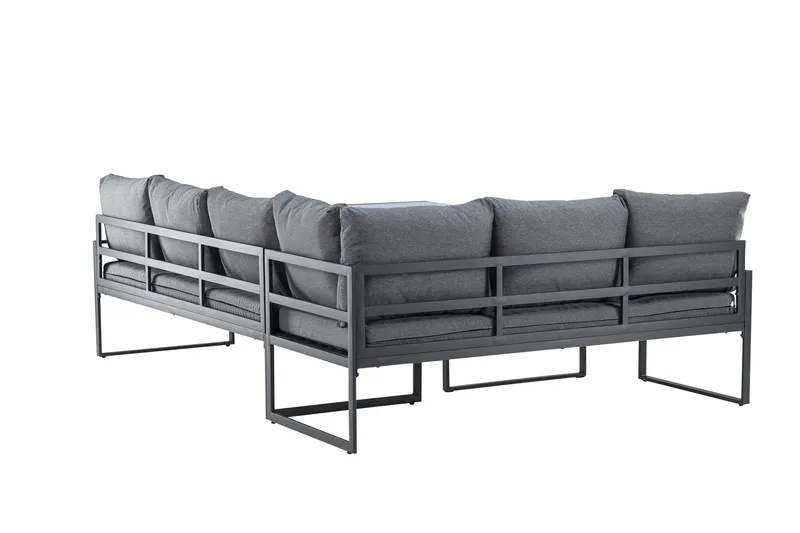 Zingaro Sofagruppe Utendørs 4-seter - Svart/Grå - Hage - Utemiljø - Veranda & terrasse - Verandamøbler