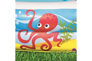 Bestway Barnebasseng med baldakin blå 140x140x114 cm - Blå - Hage - Utendørsbad - Basseng - Barnebasseng & babybasseng