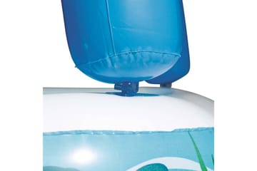 Bestway Barnebasseng med baldakin blå 140x140x114 cm - Blå - Hage - Utendørsbad - Basseng - Barnebasseng & babybasseng