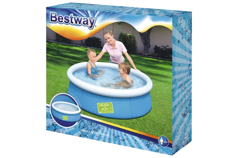 Bestway Rammebasseng My First Frame Pool 152x38 cm - Hage - Utendørsbad - Basseng - Barnebasseng & babybasseng