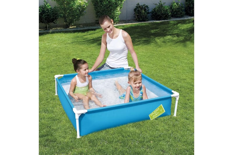 Bestway Rammebasseng My First Frame Pool 122x122x30,5 cm - Hage - Utendørsbad - Basseng - Barnebasseng & babybasseng