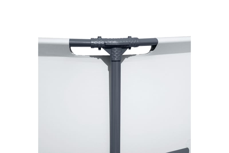 Bestway Steel Pro MAX Over bakken basseng Rundt 3,66x0,76 m Grå - Bestway - Hage - Utendørsbad - Basseng - Frittstående basseng