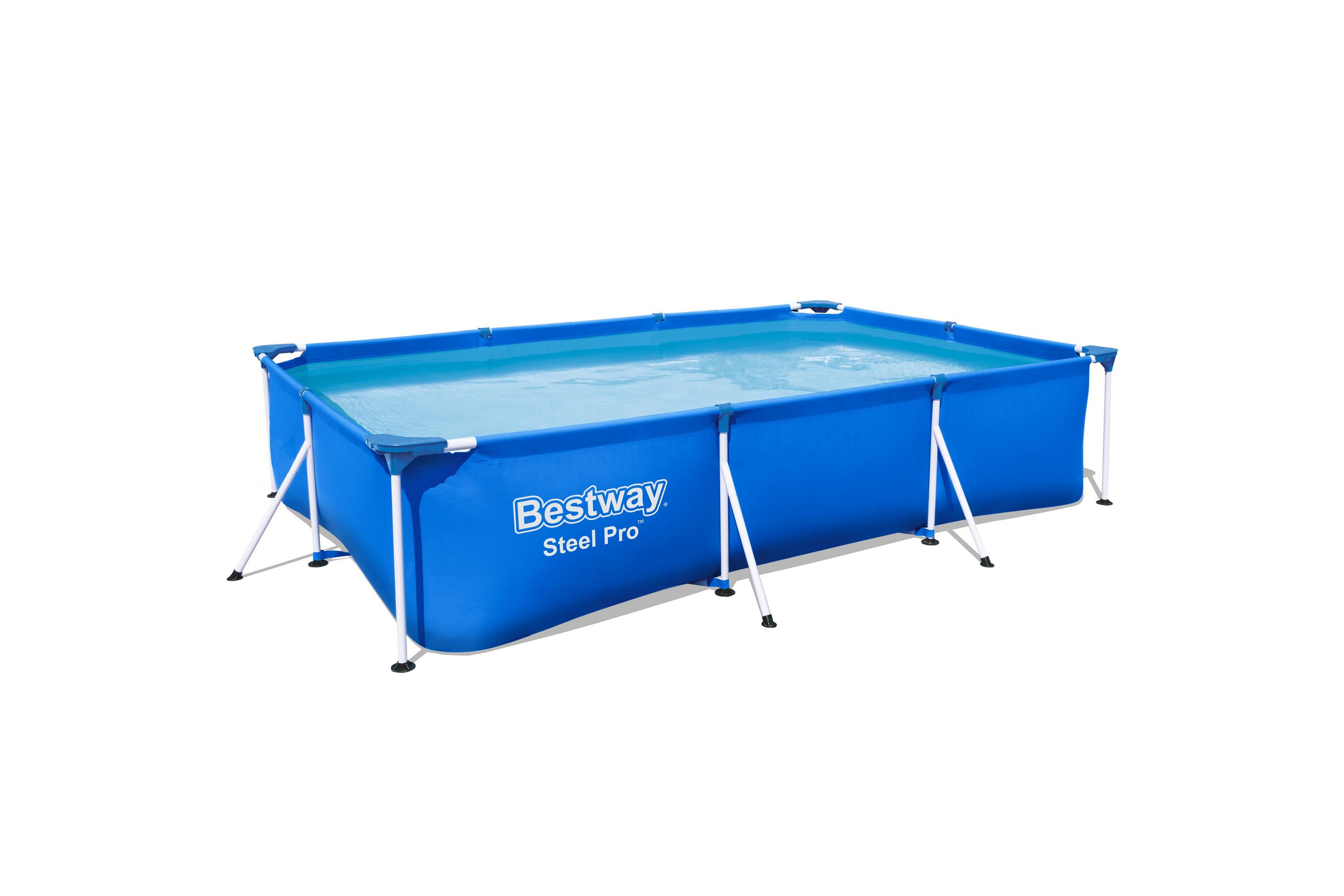 basseng over bakken 3x2m - 66cm dyp   Steel Pro (56404)