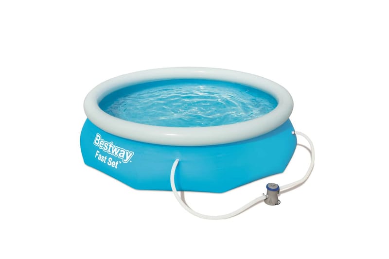 Bestway Bassengsett Fast Set 305x76 cm - Blå - Hage - Utendørsbad - Basseng - Frittstående basseng